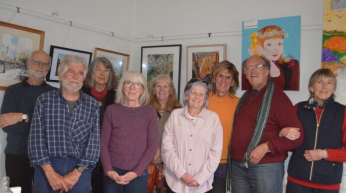 The Grist Cafe Group which met through the 'Get Connected' program officially launched their group exhibition on Tuesday.