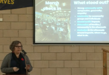New association formed to lead recovery Thinking Group member Heidi Michael provided a recap of the work to date.