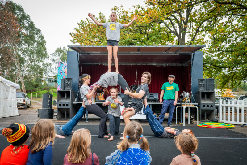 The Castlemaine Circus performance was a highlight.
