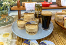 Solstice dark beer launch Long Paddock Cheese and Shedshaker Whey Stout - a wonderful collaboration.