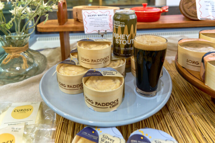 cSolstice190626 Long Paddock Cheese and Shedshaker Whey Stout - a wonderful collaboration.