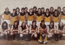 Champion team. The team included: (Back) R Maltby (Selector), H Domanski, I Gwynne, K McDonald, R Scullin, P Woodford, R Mountford and R Preece. (Centre) N Campbell, G Butterworth, R Maltby, K Baxter, P Briggs, R McClure and B Maltby. (Front) F Cole (Trainer), R Cole, L Harding, M Robinson, B Quarrel, B Charman (Capt-Coach), C Patterson, J Finning and R Harding. Photo: Shanae Finning.