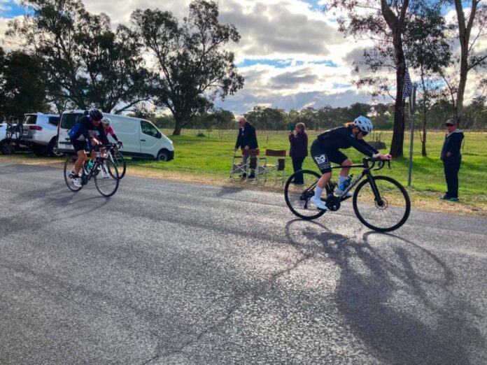 Castlemaine cyclists enjoyed another great day's racing at Baringhup.