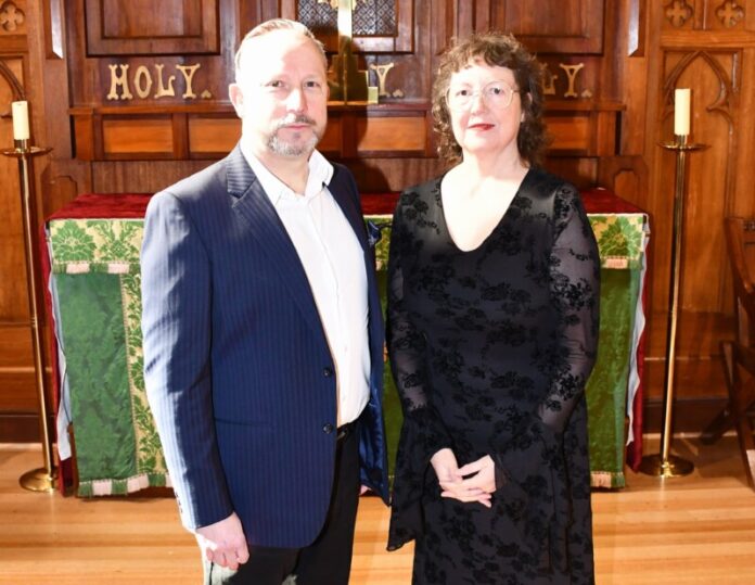 Soprano Catherine Koerner and baritone Bruce Raggatt. Photo: Jade Jungwirth.