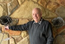 My Castlemaine with Brian Bannerman