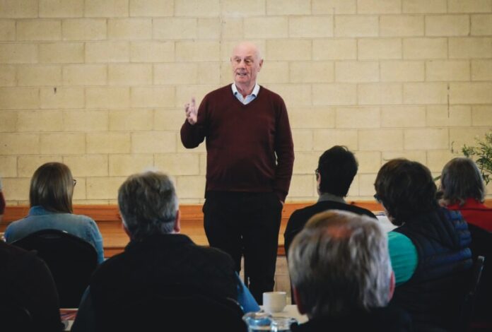 Rev Tim Costello AO, Chair, Community Council for Australia, gave an address at the Campbells Creek gathering of local sector leaders on Tuesday.