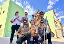 Cuba comes to Castlemaine! Local group Son Cuba, pictured at Malecón Havana Cuba, will bringing a little bit of Cuba to The Goods Shed. Photo: Shirin Shakhesi