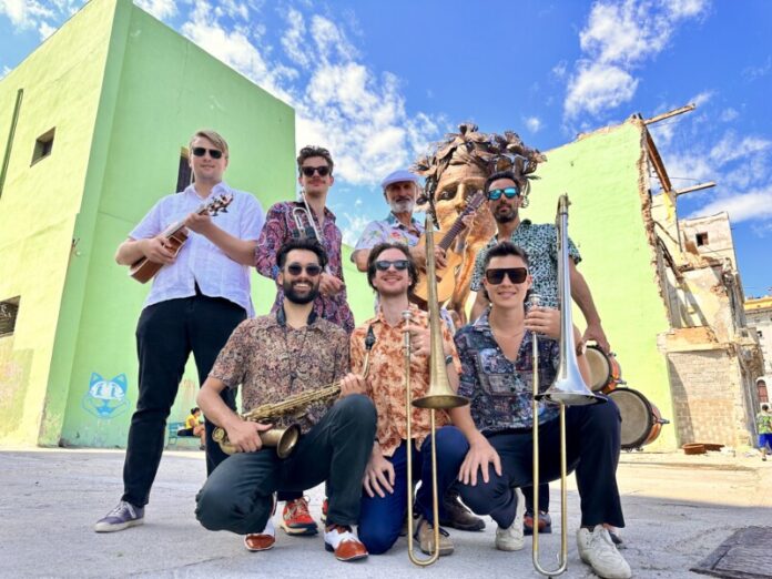 cSonCuba040926 Local group Son Cuba, pictured at Malecón Havana Cuba, will bringing a little bit of Cuba to The Goods Shed. Photo: Shirin Shakhesi