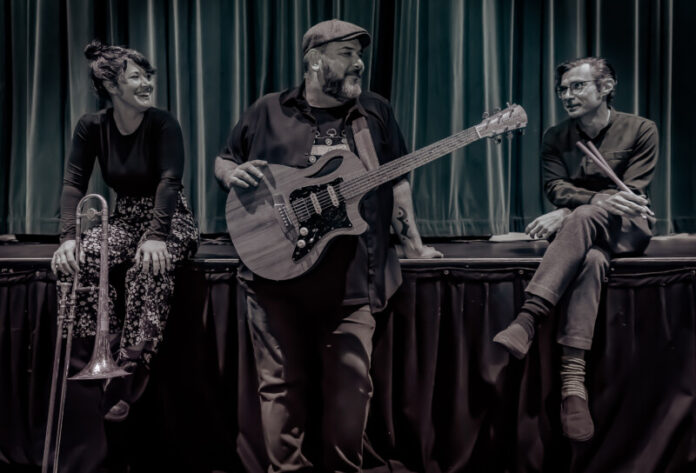 Four-time Australian Blues Award winner Lloyd Spiegeland, Tim Burnham – drums and Lisa Baird – Trombone will feature at this year’s Maldon Folk Festival.