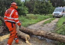 Big shift for Castlemaine SES volunteers after weekend storm